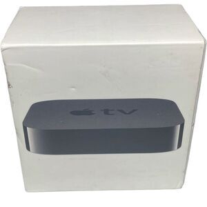 Apple TV 3rd Gen with BOX Digital HD Media Streamer 8GB Wi-Fi Black A1427